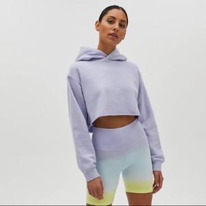 Tna cropped pink  perfect hoodie